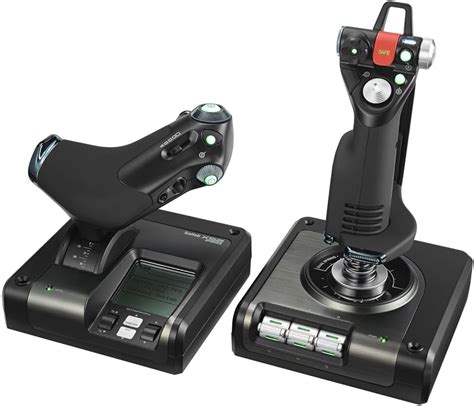 saitek x52 pro driver|Logitech G X52 Flight and Space Simulator Throttle.